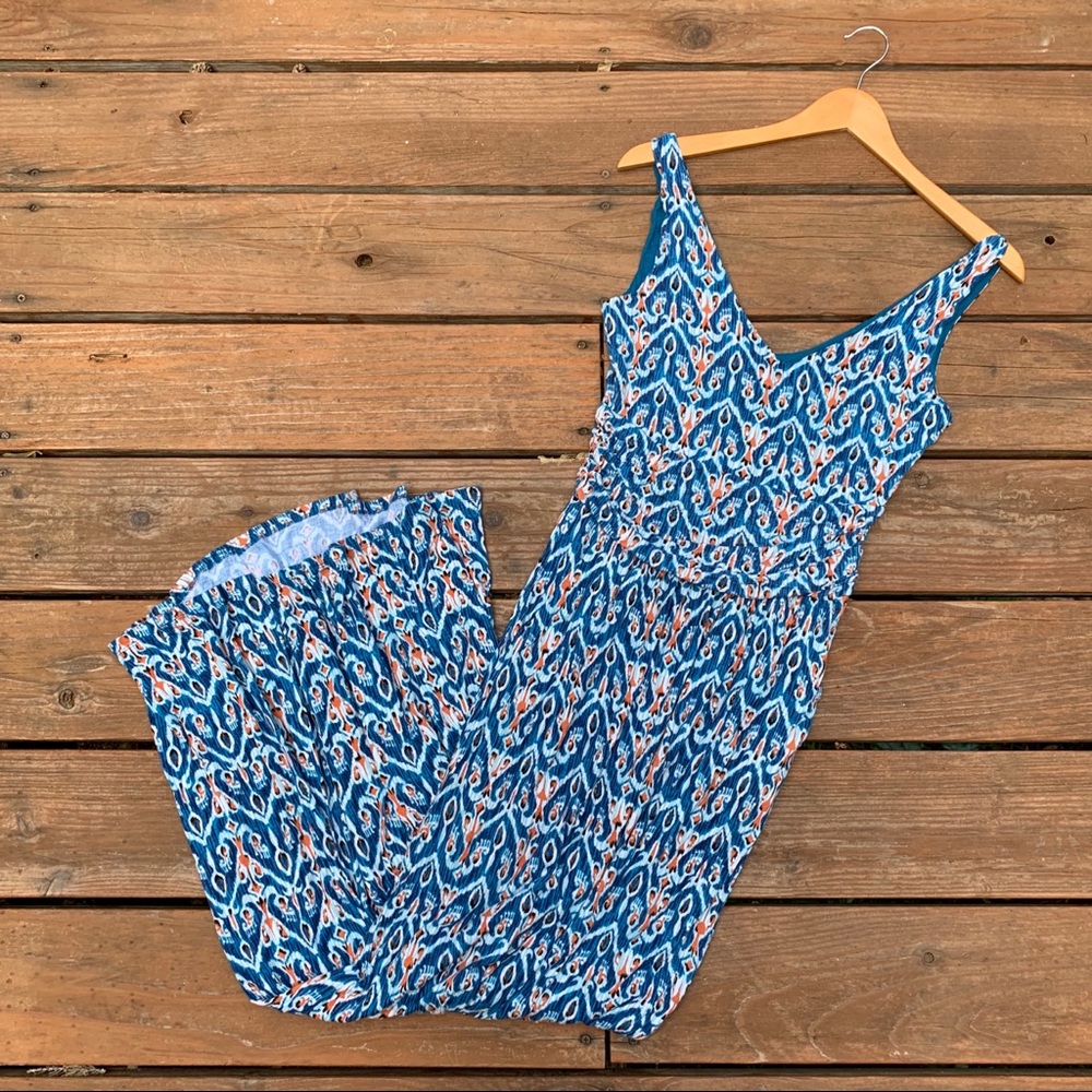 Ikat Maxi dress with pockets